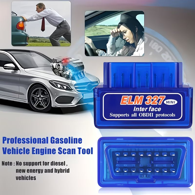 Tester Diagnoza Auto OBD2 ELM327 V2.1 – Scanner Auto Profesional