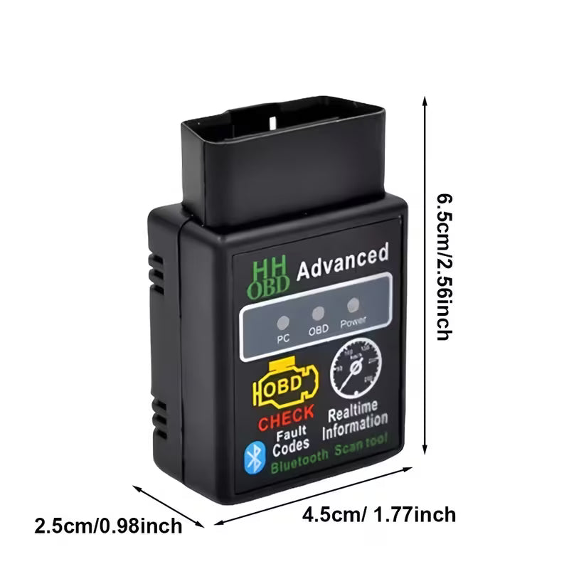 Tester Diagnoză Auto OBD2 ELM327 – Scanner Auto pentru Telefon