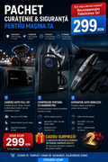 Pachet Curățenie & Siguranță Auto – Cameră DVR Full HD + Compresor Portabil + Aspirator Auto Wireless