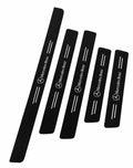 Protectie praguri Mercedes-Benz Set 5 piese Ornamente praguri aspect Carbon Mercedes-Benz+ Portbagaj