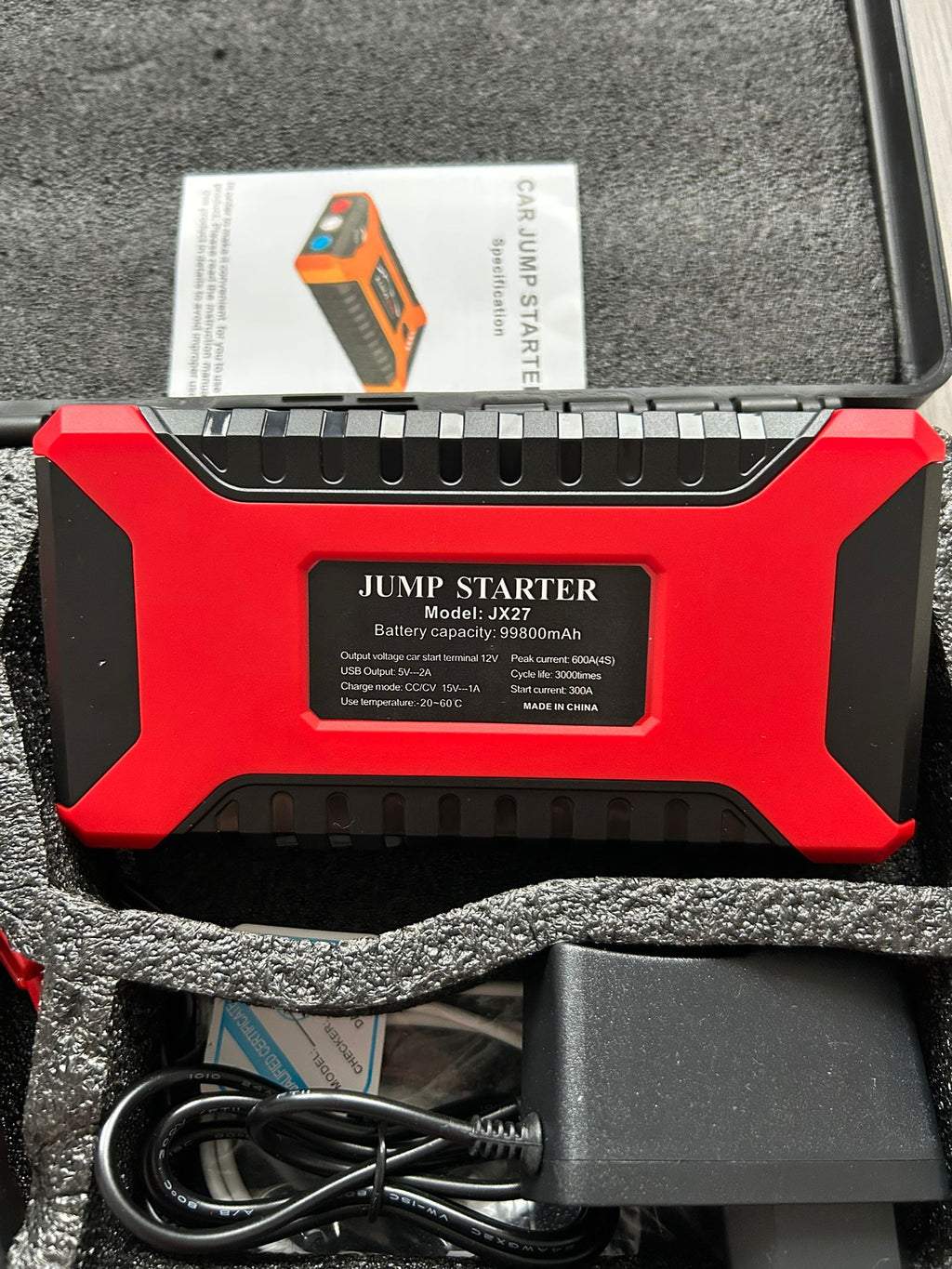 Starter Auto Multifuncțional Jump Starter Power Bank 99800 mAh