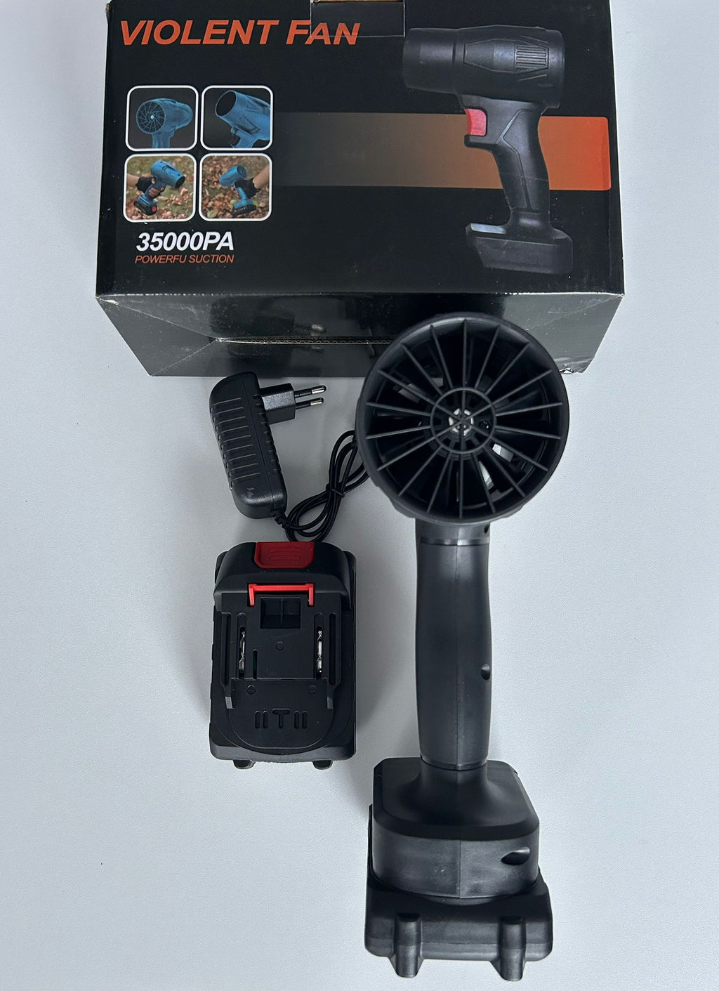 Suflantă Portabilă cu Acumulator 48V – Blower Electric 35000Pa