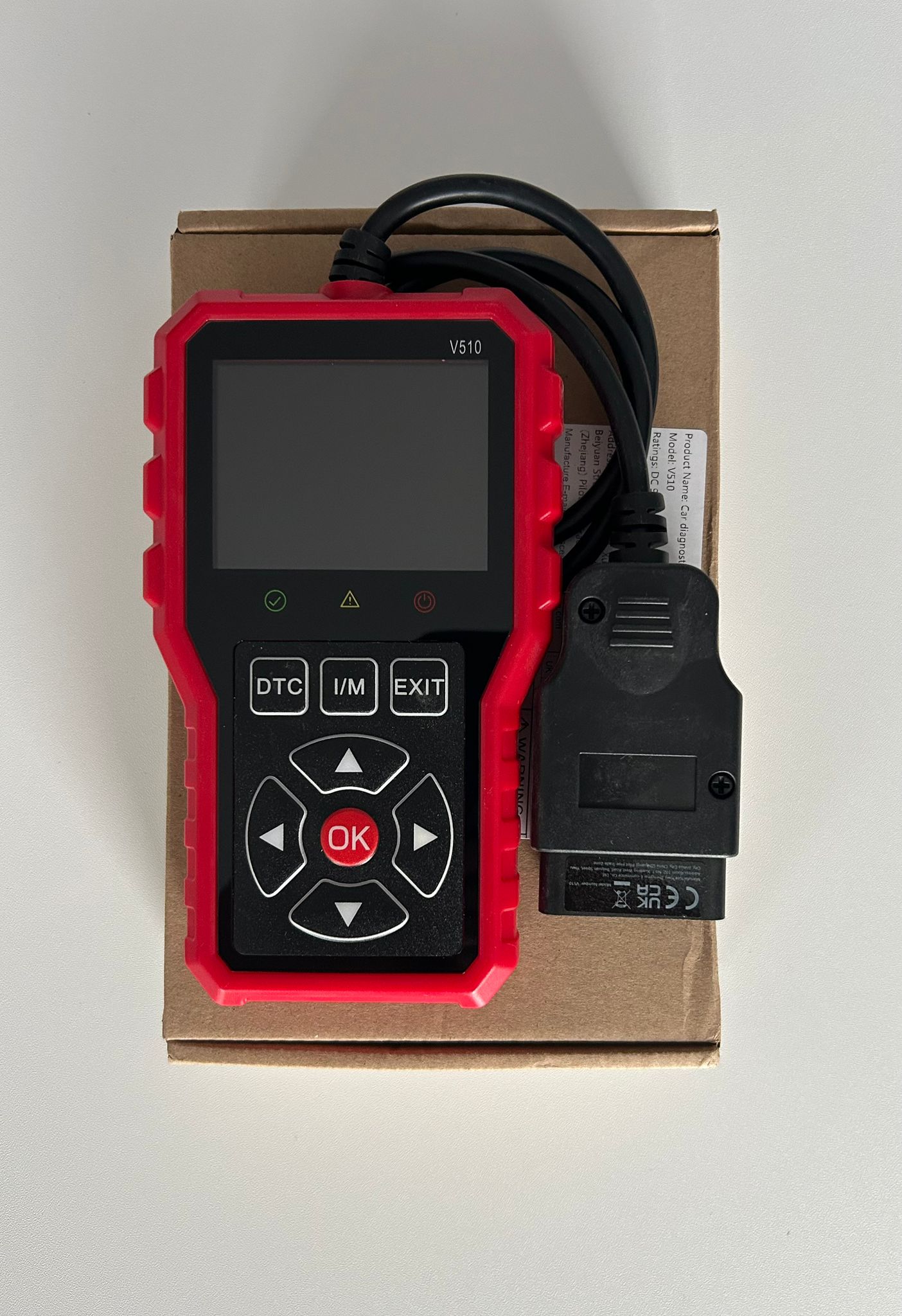 Tester Diagnoza Auto OBD2 V510 – Scanner Auto Profesional