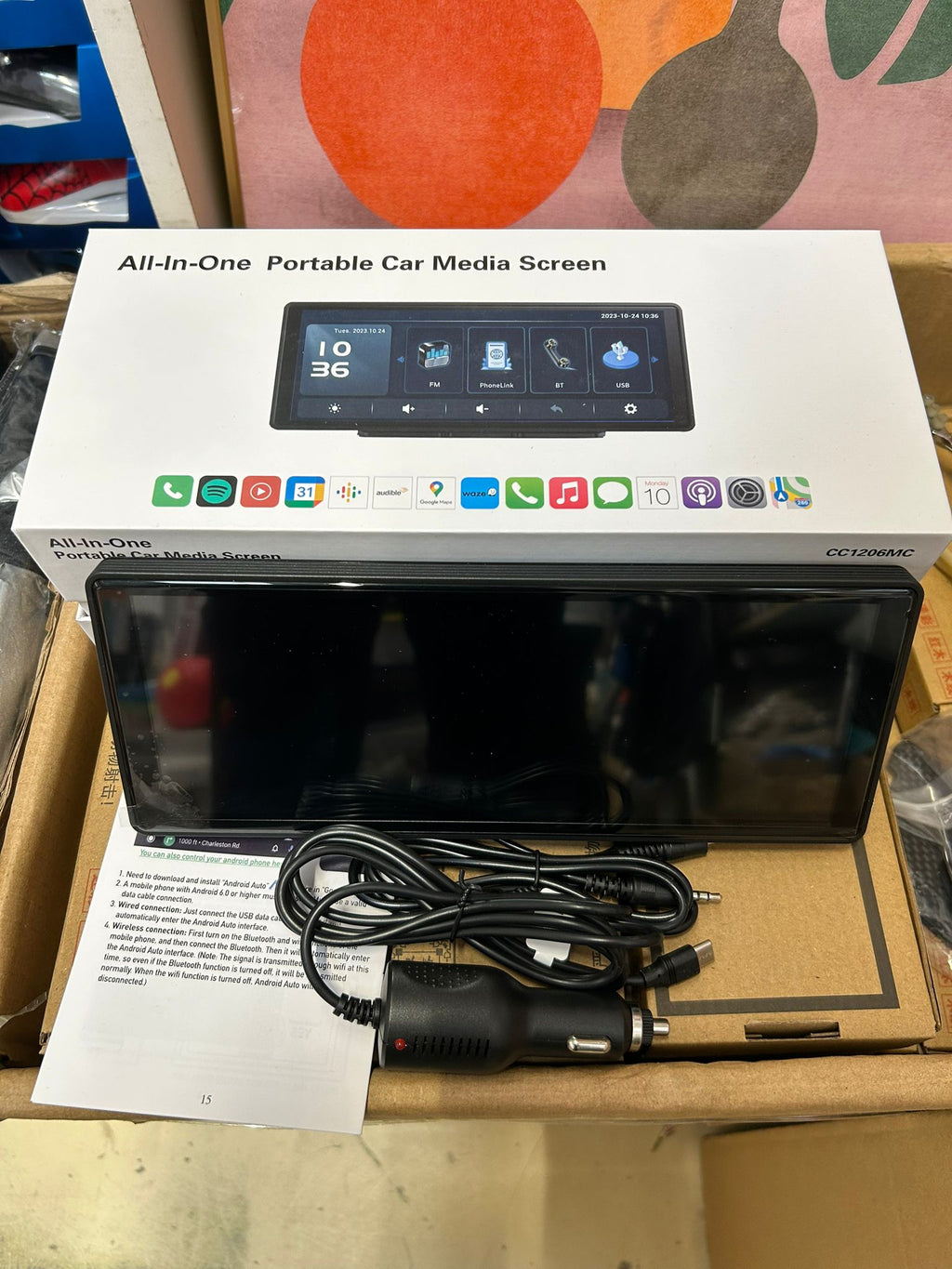 Navigație Auto Multimedia 10 inch – Apple CarPlay & Android Auto Wireless