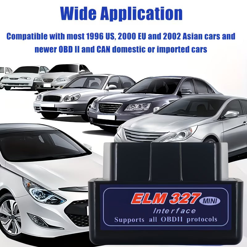 Tester Diagnoza Auto OBD2 ELM327 V2.1 – Scanner Auto Profesional