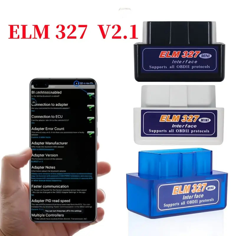 Tester Diagnoza Auto OBD2 ELM327 V2.1 – Scanner Auto Profesional