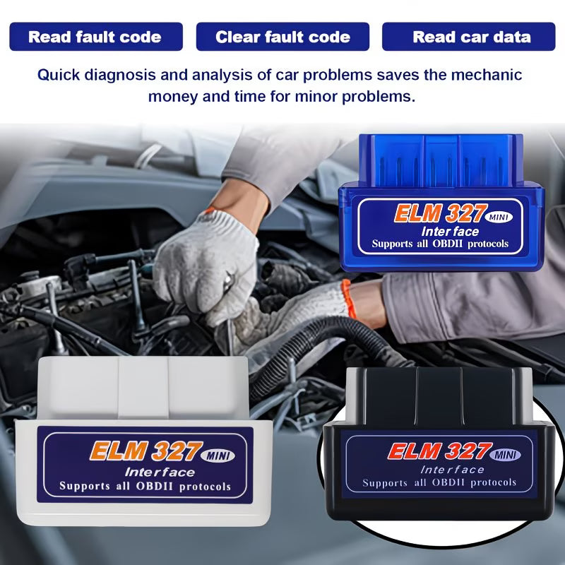 Tester Diagnoza Auto OBD2 ELM327 V2.1 – Scanner Auto Profesional