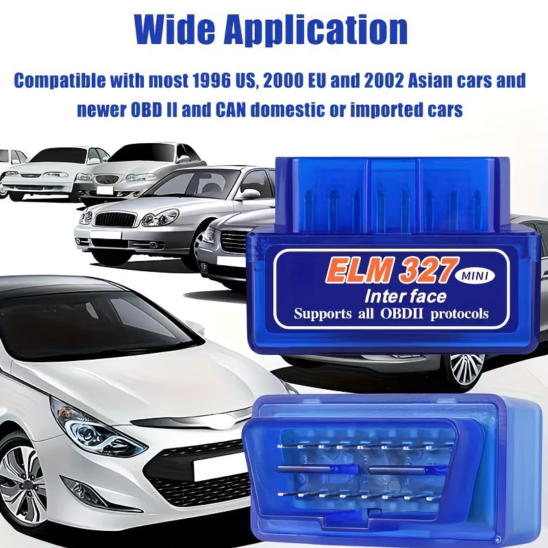 Tester Diagnoza Auto OBD2 ELM327 V2.1 – Scanner Auto Profesional